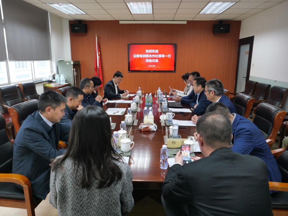 【调研交流 共商合作】云南省供销合作社党组书记、理事会主任和丽贵一行莅临上海高校后勤服务股份有限公司考察交流